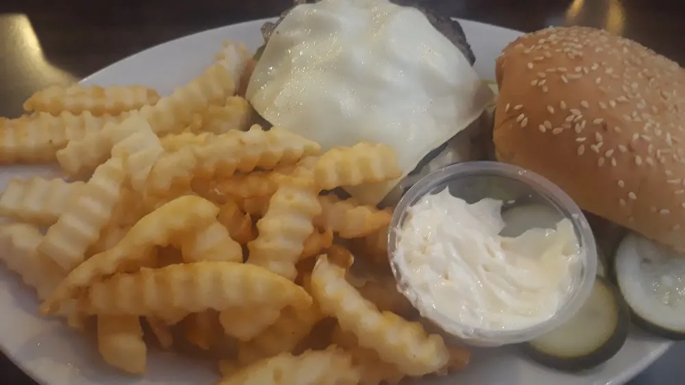 Mushroom Swiss Burger